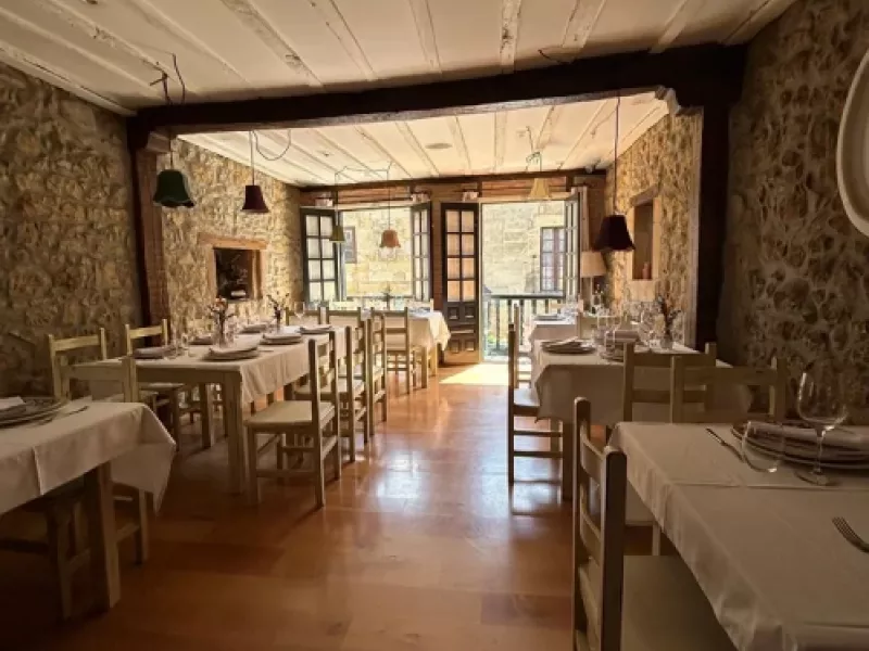Imagen del comedor del restaurante